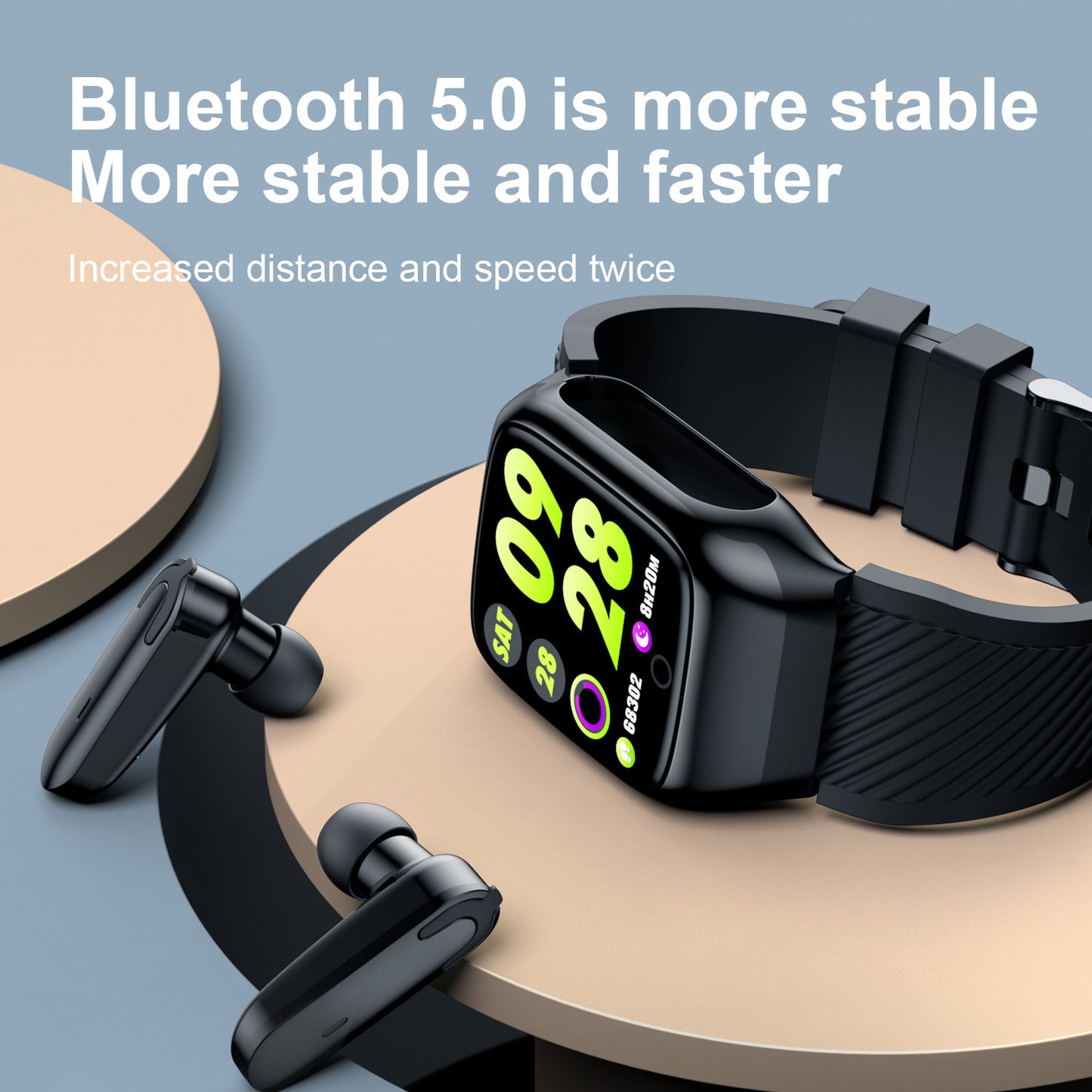 Wireless Sports Color Screen Smart Watch Bracelet