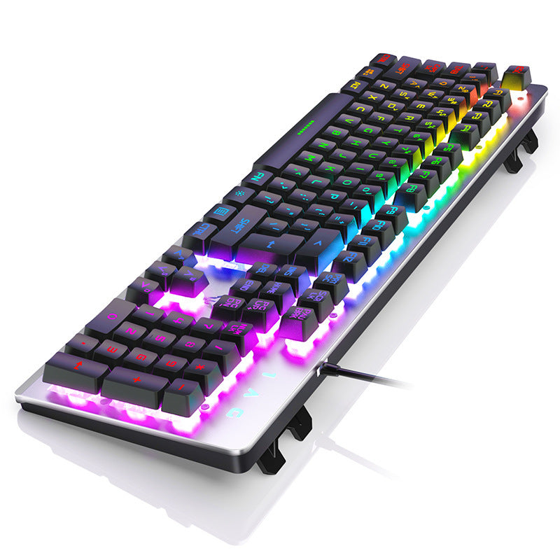 K002 metal mechanical feel gaming keyboard